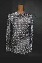 Load image into Gallery viewer, DOLLY DISCO MESH L/S [RESTOCK]
